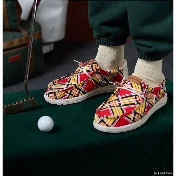 New RARE Hey Dude CaddyShack Shoes Men's Size 10 Slip On Wally Golf Lightweight - Picture 2 of 6